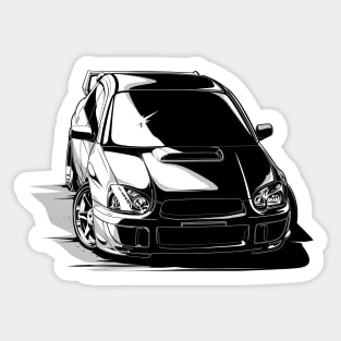 Subie Impreza WRX STI Sticker